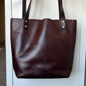 Portland Leather Goods tote